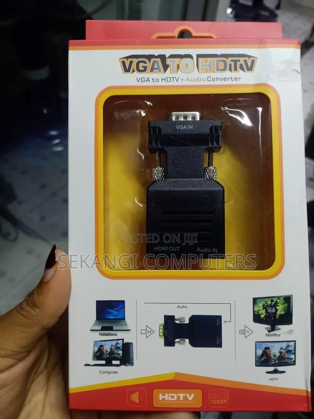 VGA to HDMI+Audio Port
