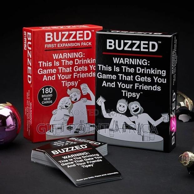 Buzzed Cards Party Game for Adults - main view