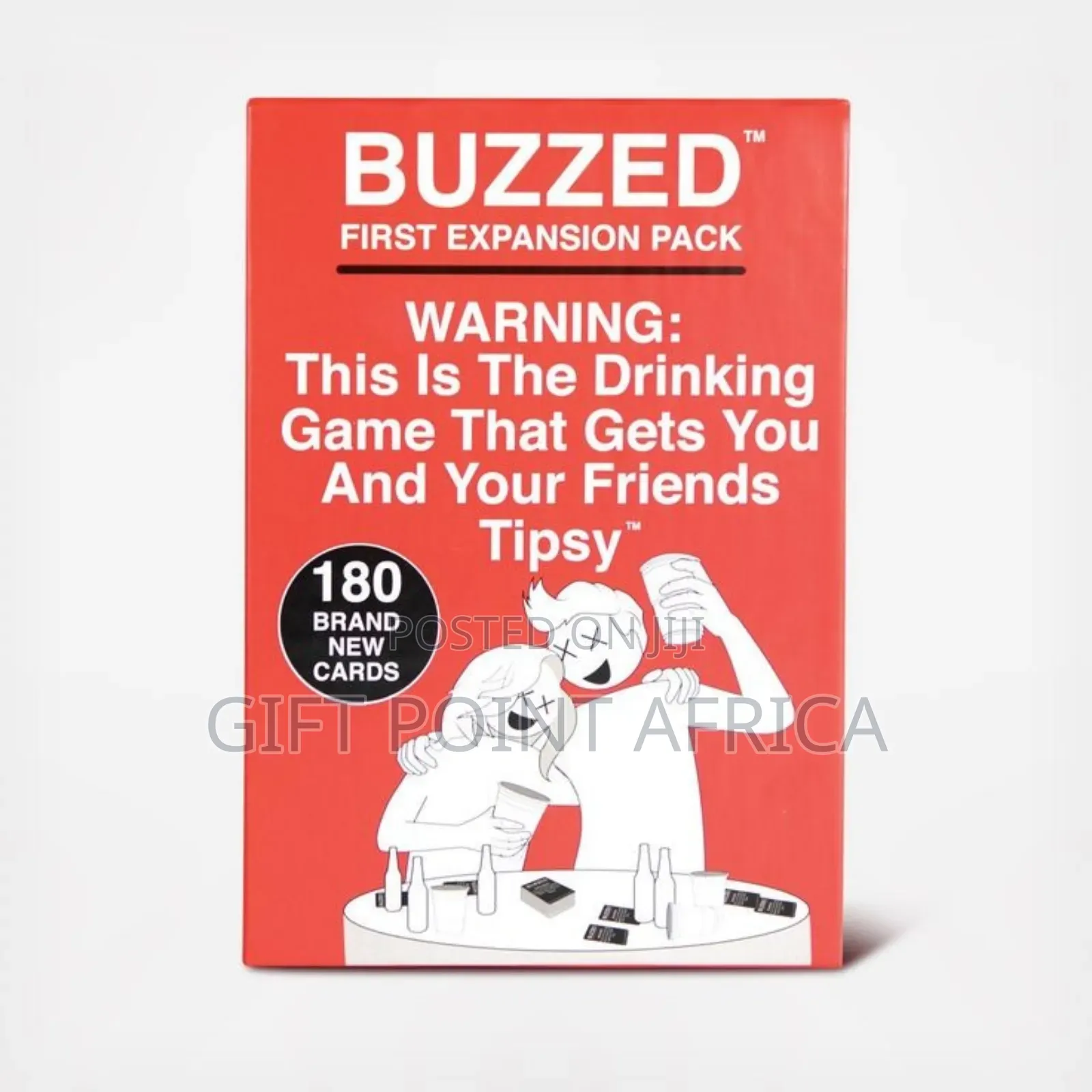 Buzzed Cards Party Game for Adults