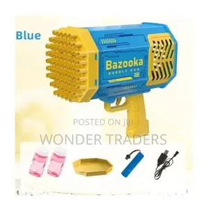 Bazooka 69 Hole Rocket Bubble Gun