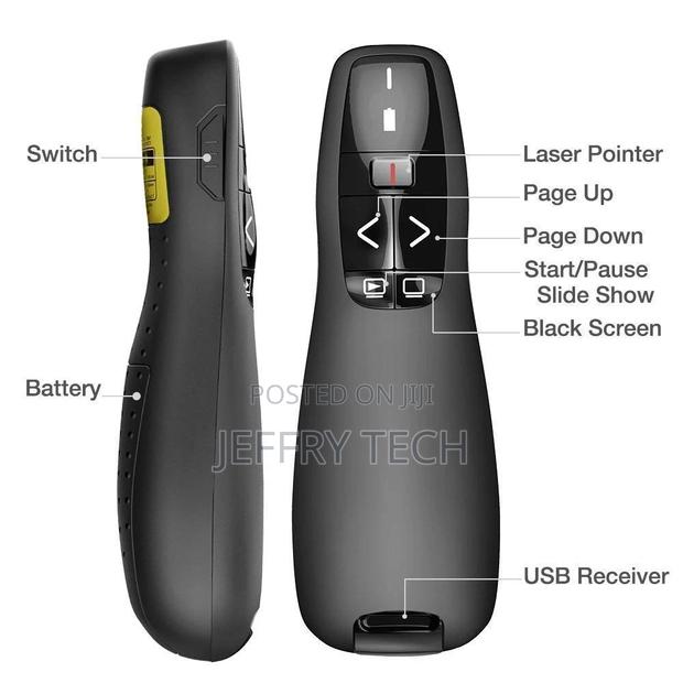 Premium USB Wireless Remote Control Professional Laser Point - thumbnail 2