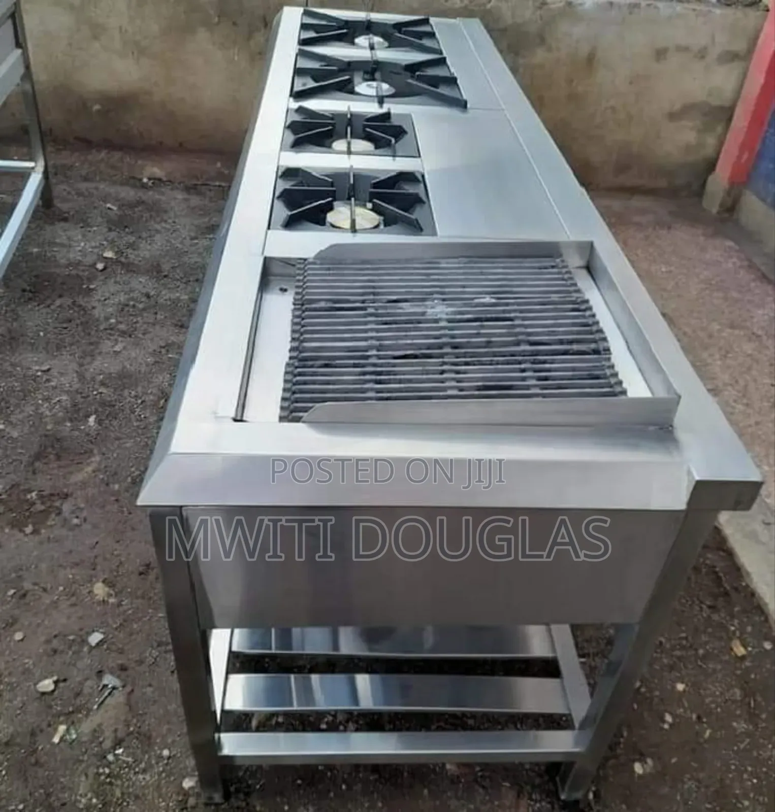 Four Burner Combined Unit