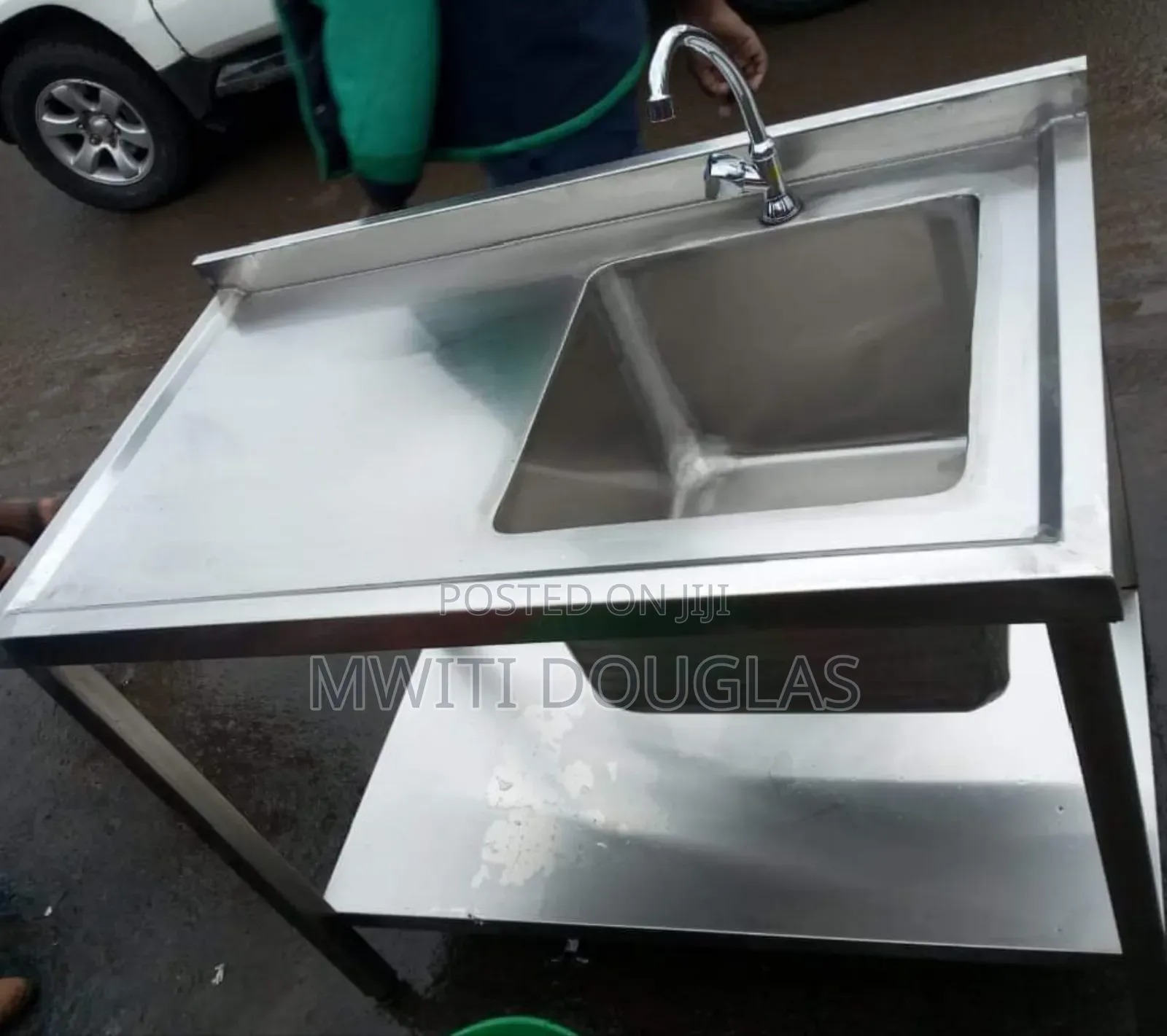 Single Sink, Stainless