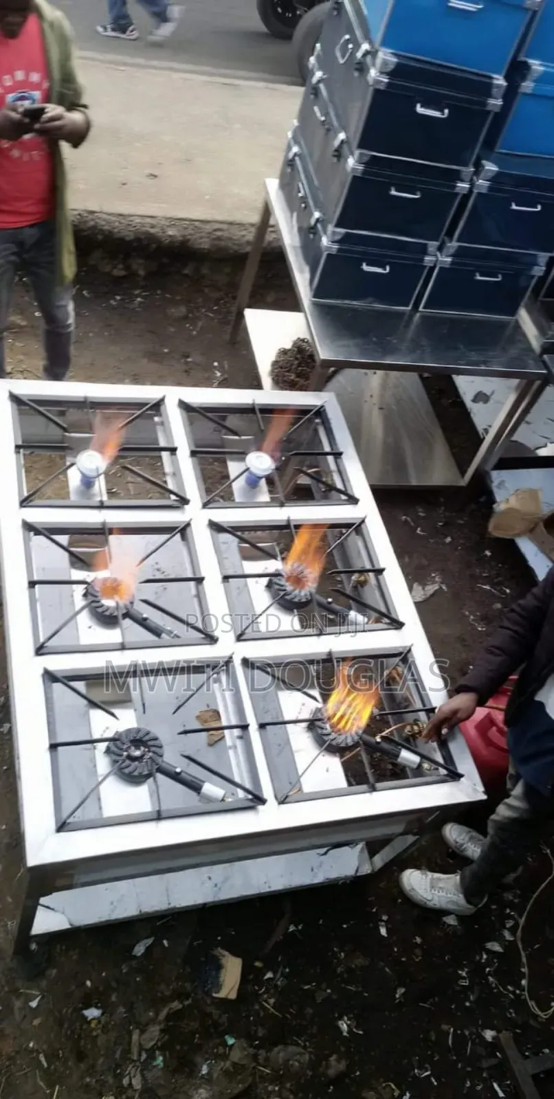 First Class Six Burners Gas Cooker