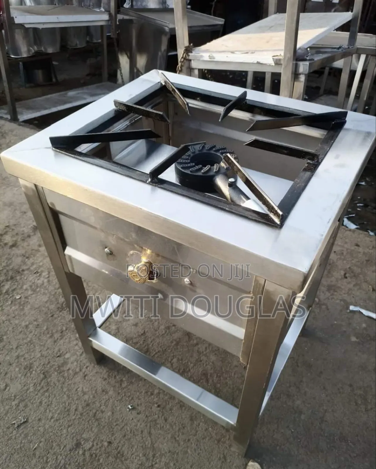 Single Burner Gas Cooker Stainless