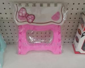 Mini Folding Plastic Stool With Handle, Folding Stool - main view