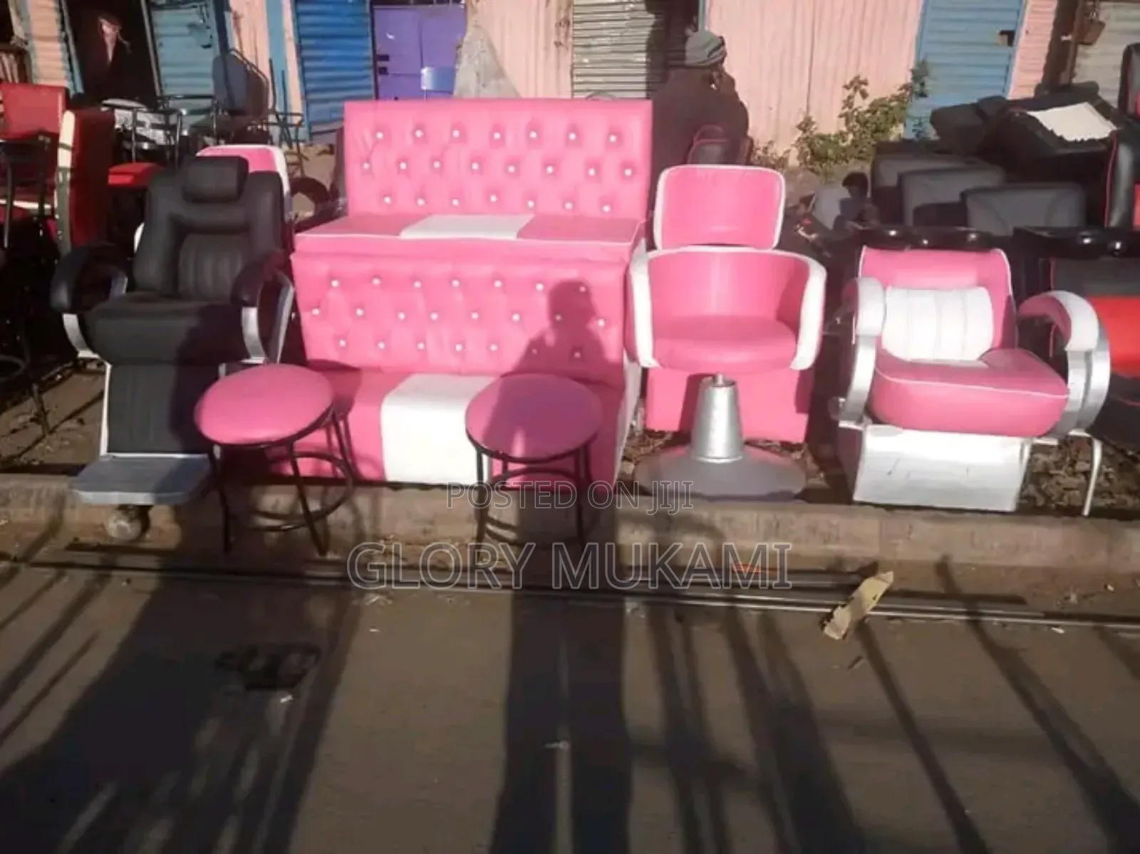 Quality Brand New Salon Couch Set