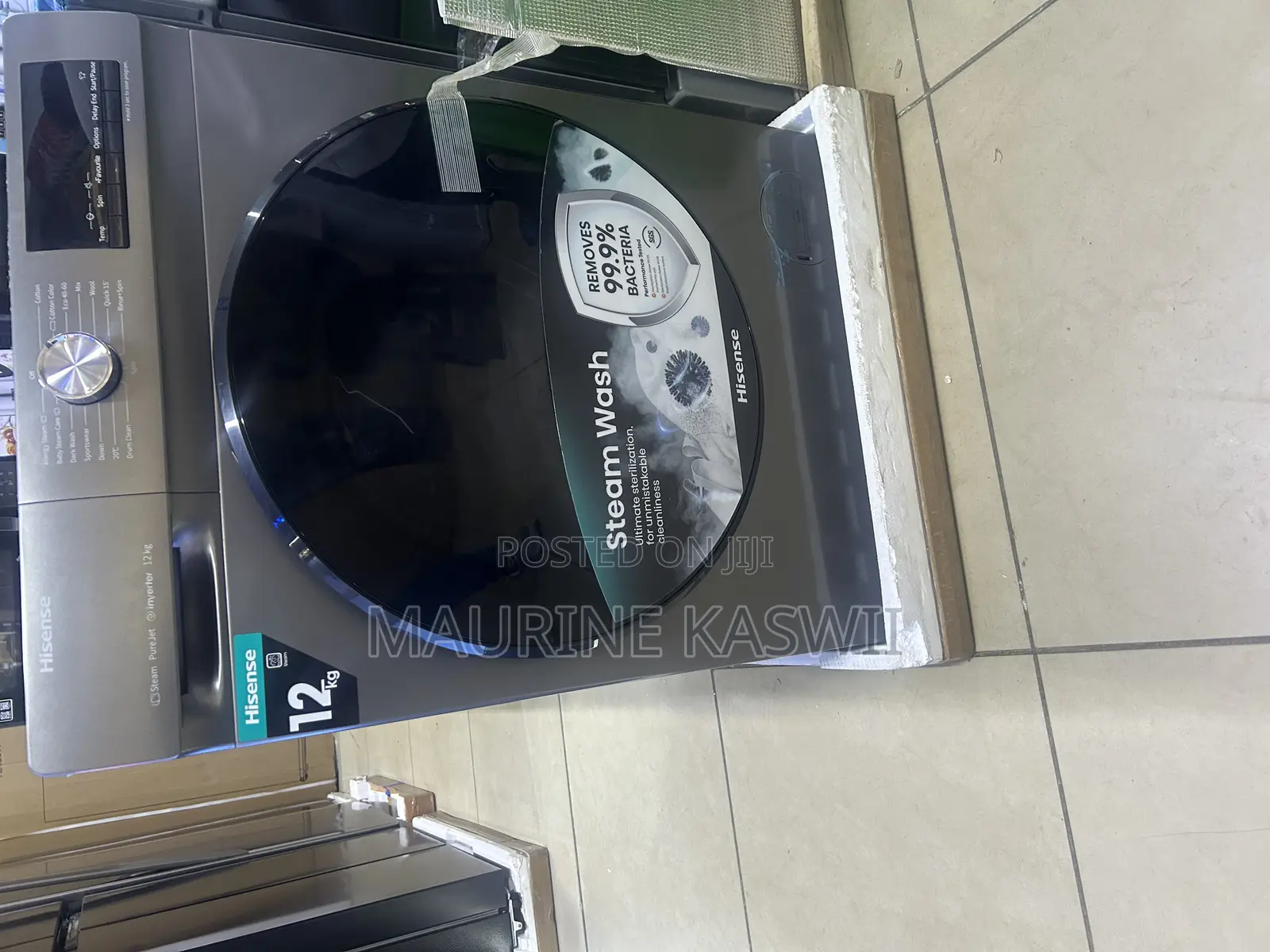 Hisense 12 Kg Automatic Wash and Spin Machine
