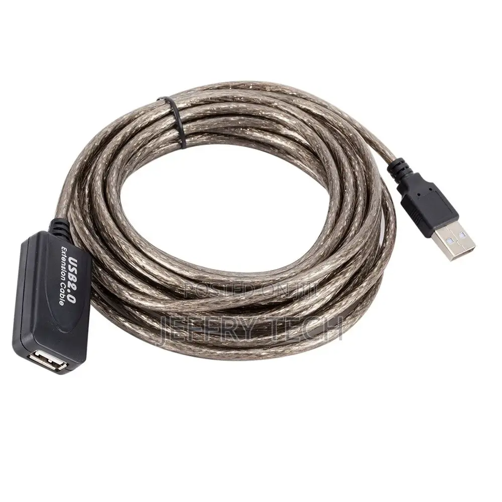 10M USB 2.0 Male to Female Built-in IC Dual Shielding USB