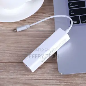 USB Type C to USB RJ45 Ethernet Lan Adapter Hub Cable for Ma