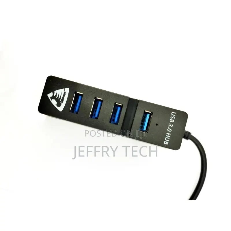 4 Ports USB 3.0 Hi-Speed Hub With Data Transmission Up to 5G