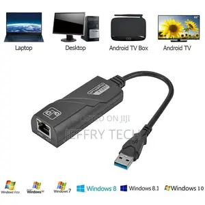 USB 3.0 Gigabit Ethernet Network Adapter USB to RJ45 Lan Wir