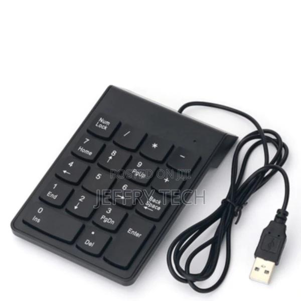 USB Number Portable Mini Keypad 18 Key for Laptop PC Noteboo