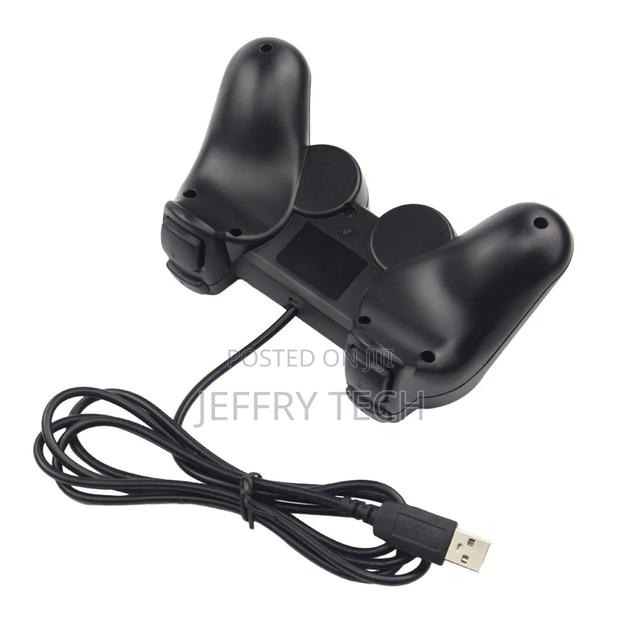 USB Gamepad Single Wired Handle Joystick Computer Game Contr - thumbnail 2