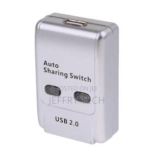 USB 2.0 Mini-Auto Sharing Hub With Two Ports for Computer PC - thumbnail 2