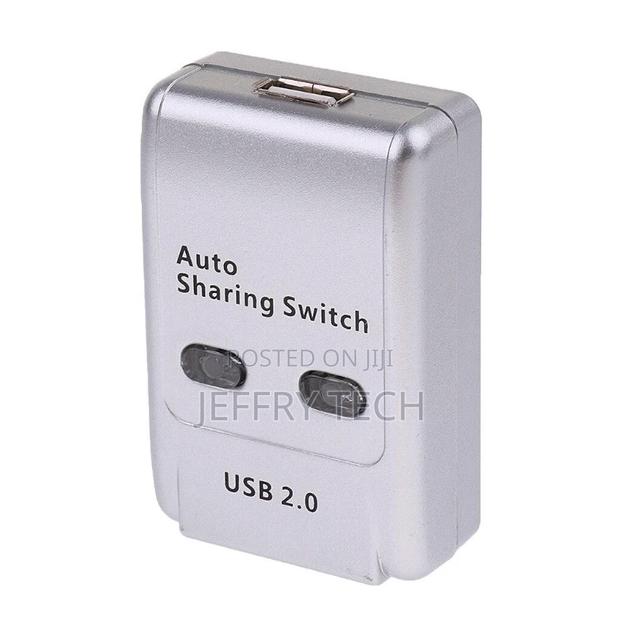 USB 2.0 Mini-Auto Sharing Hub With Two Ports for Computer PC - main view