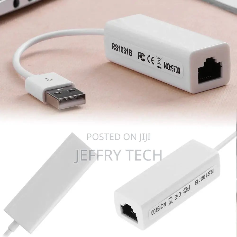 USB Ethernet Adapter USB 2.0 to RJ45 Network LAN Adapter