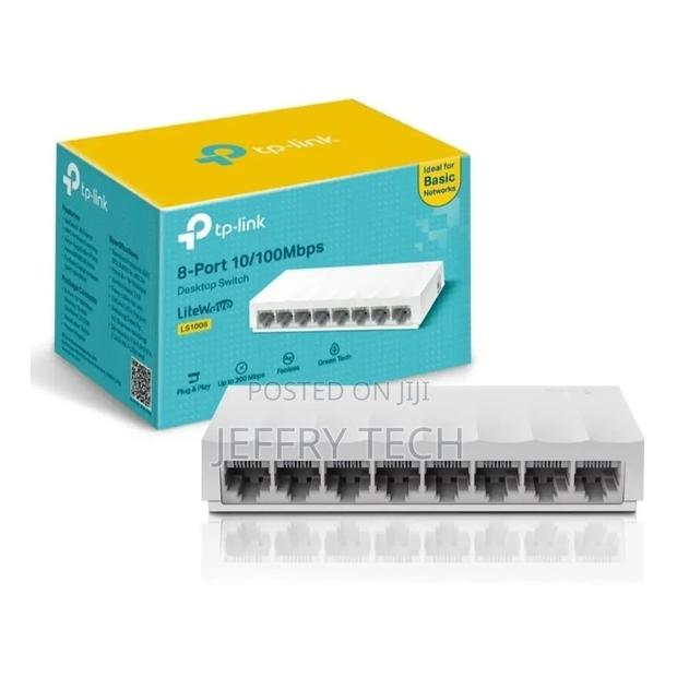 LS1008 Tp-Link 8-Port 10/100mbps Desktop Network Switch - main view