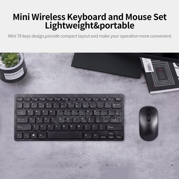 KM901 Keyboard Mouse Combo 2.4G Wireless 78 Key Mini Keyboar