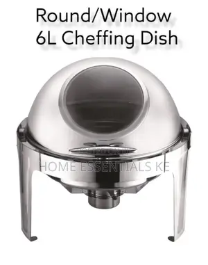*6L Round Stainless Steel Chaffing Dish*