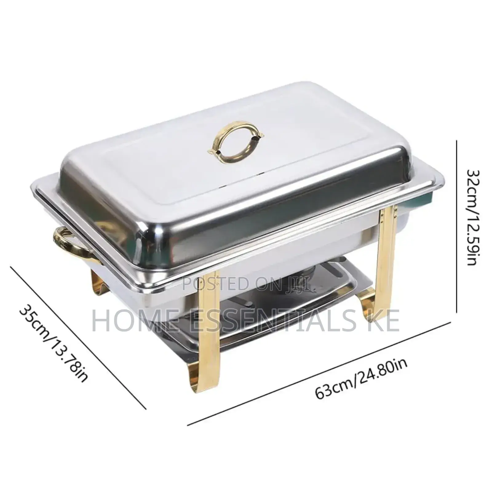 *9L Rectangular Double Chaffing Dish