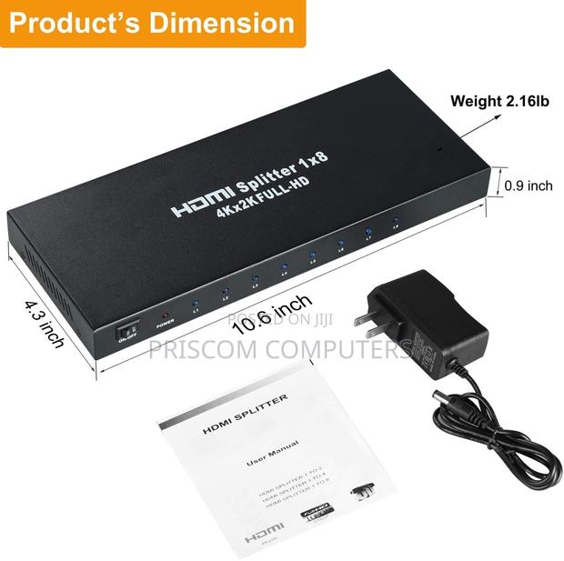 HDMI Splitter 8 Way Splitter - thumbnail 2