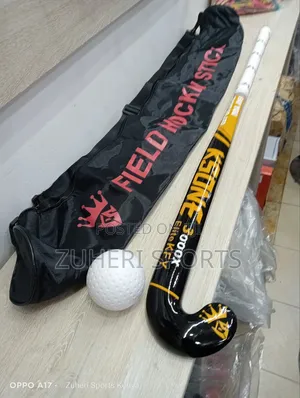 Field Hockey Set; Hockey Stick, Cork Bag. For Competition