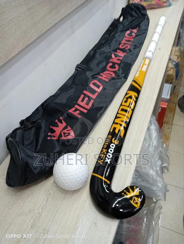 Field Hockey Set; Hockey Stick, Cork Bag. For Competition