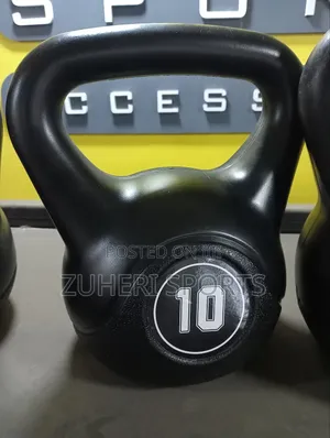 10kg Kettlebell Ergonomic Handle Design Bold Calibration