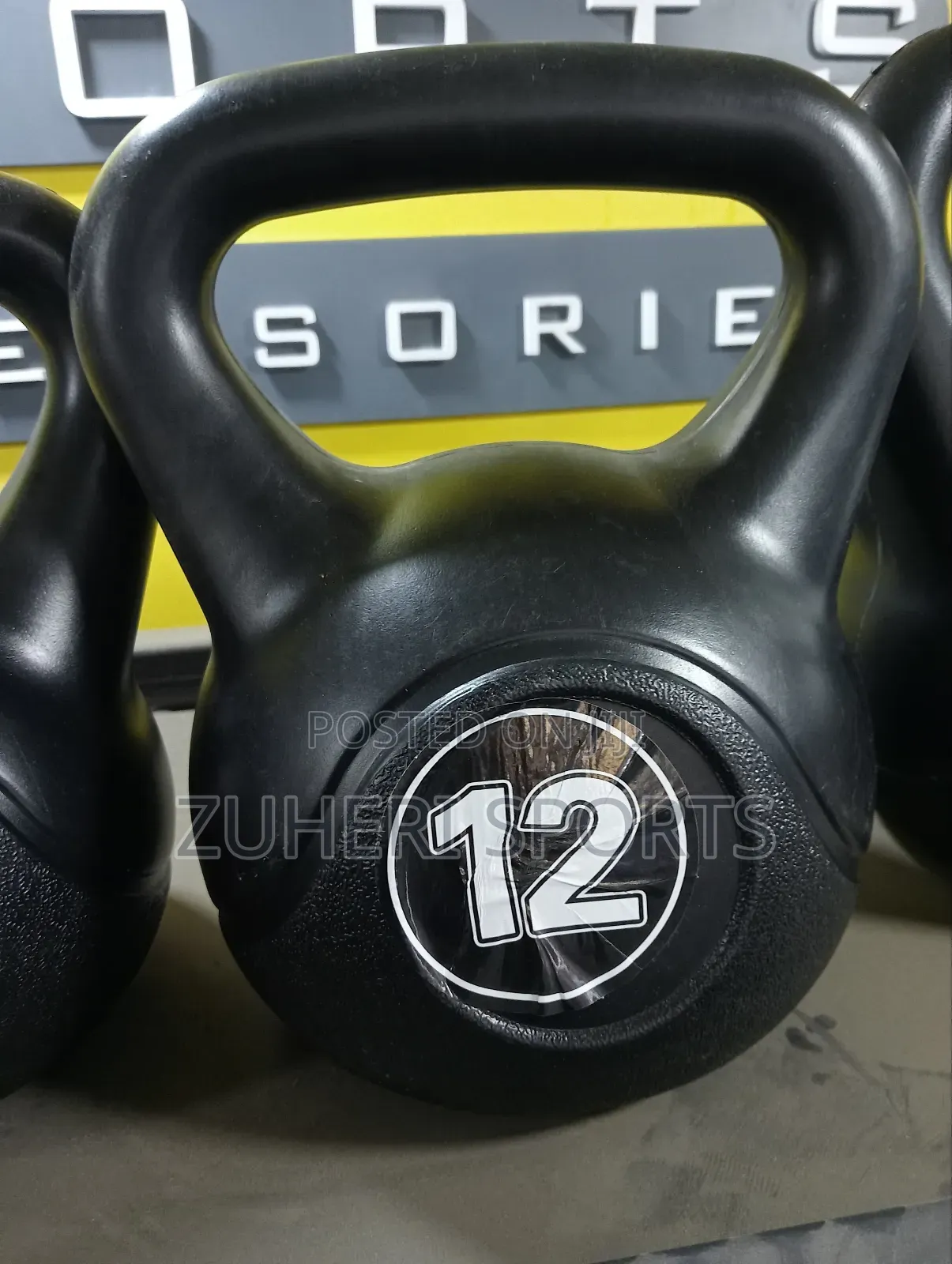 12kg Kettlebell Ergonomic Handle Design Bold Calibration
