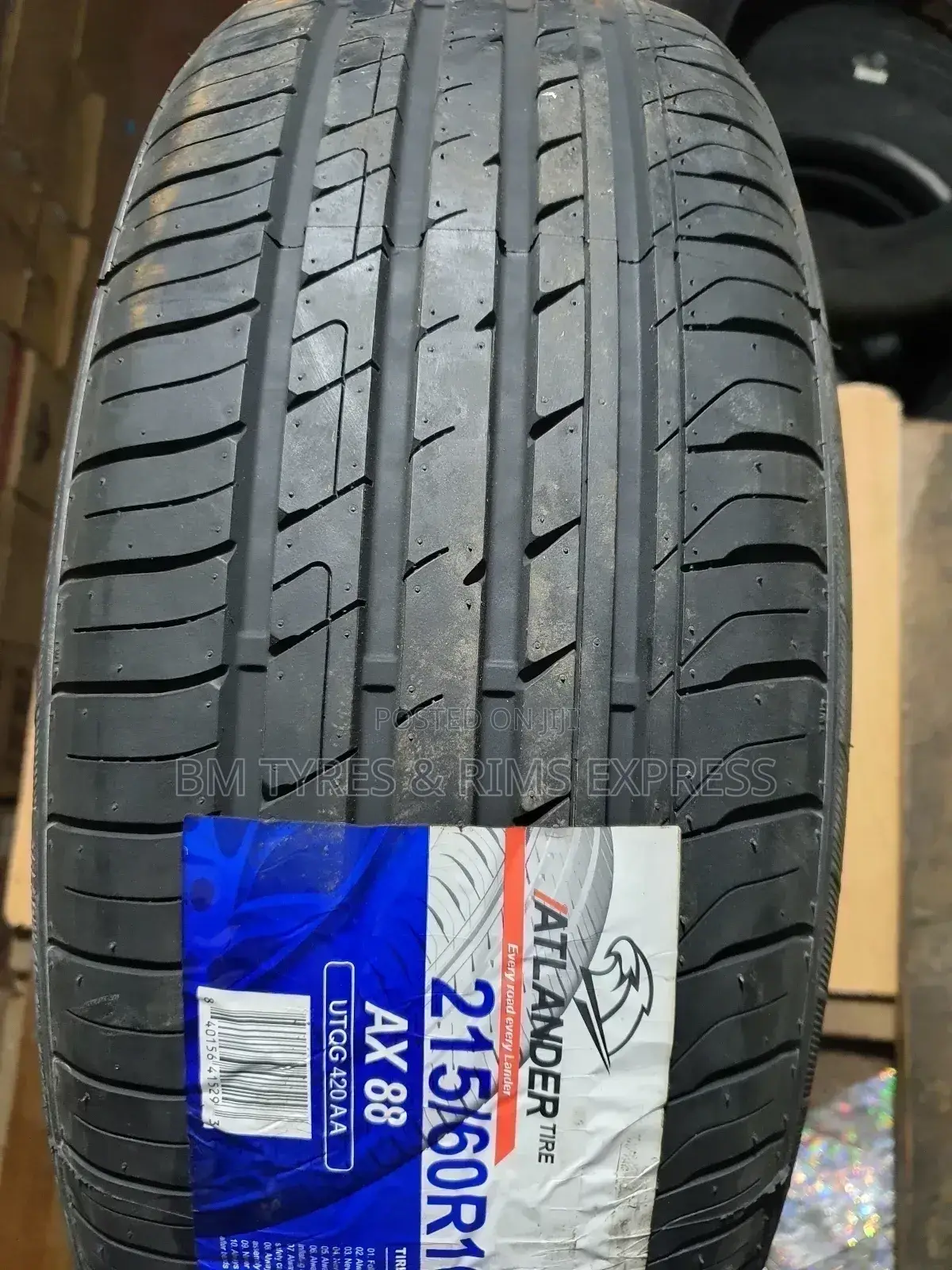 215 /60 R16 ATLANDER (Thailand).