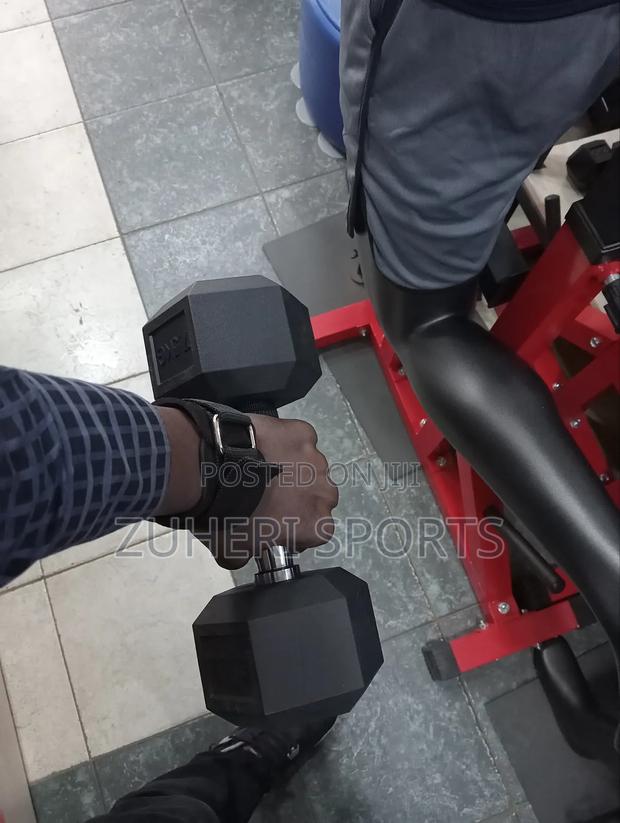 Deadlift Straps Heavy Duty Wrist Support Antislip - thumbnail 2