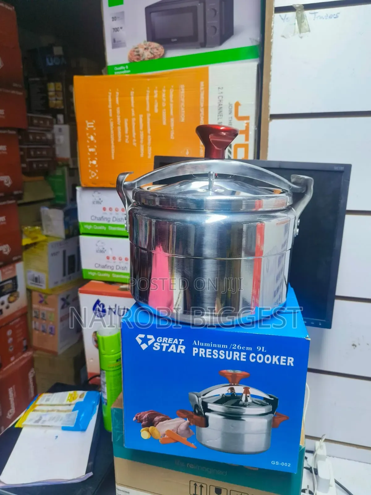 9 Litres Manual Pressure Cooker