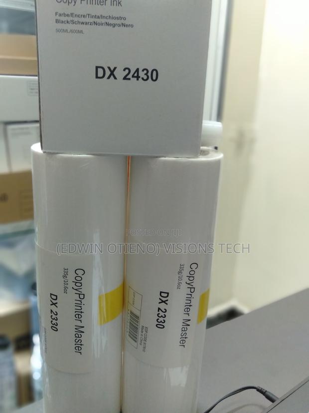 DX 2430 INK and DX2330 Masters