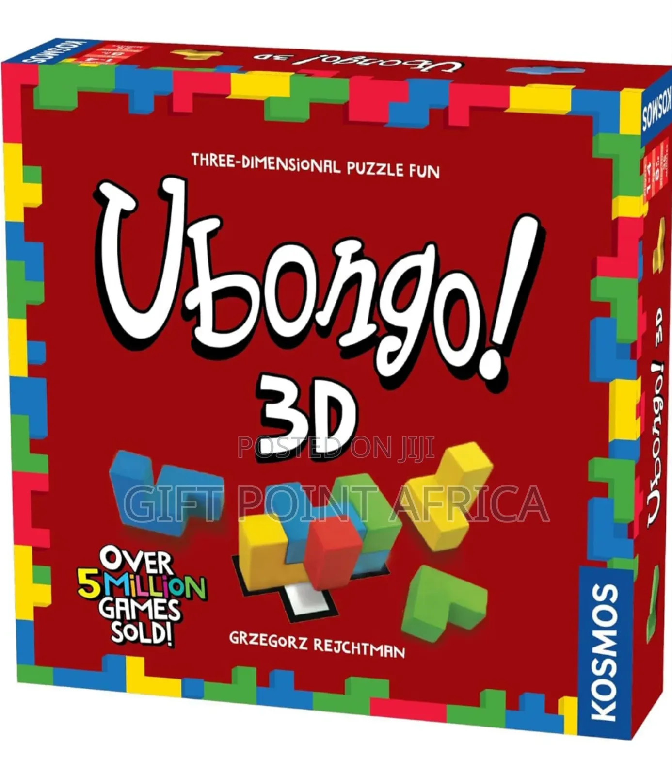 Ubongo 3D Puzzle Family Game