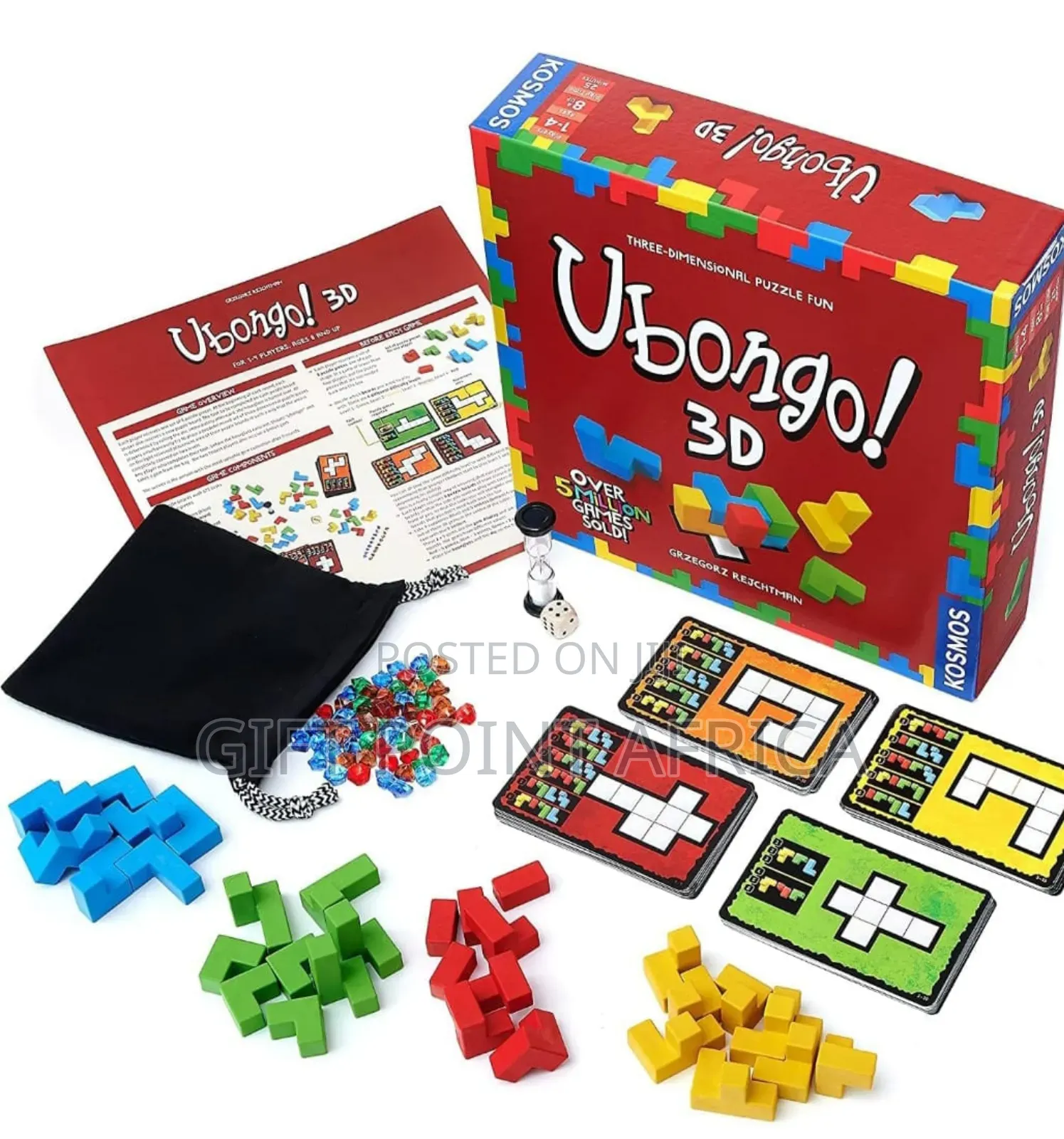 Ubongo 3D Puzzle Family Game