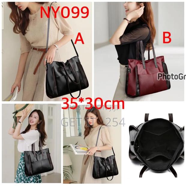 . Women Hand Bag Fully
Material Soft Leather
Size 35*30 Cm - main view