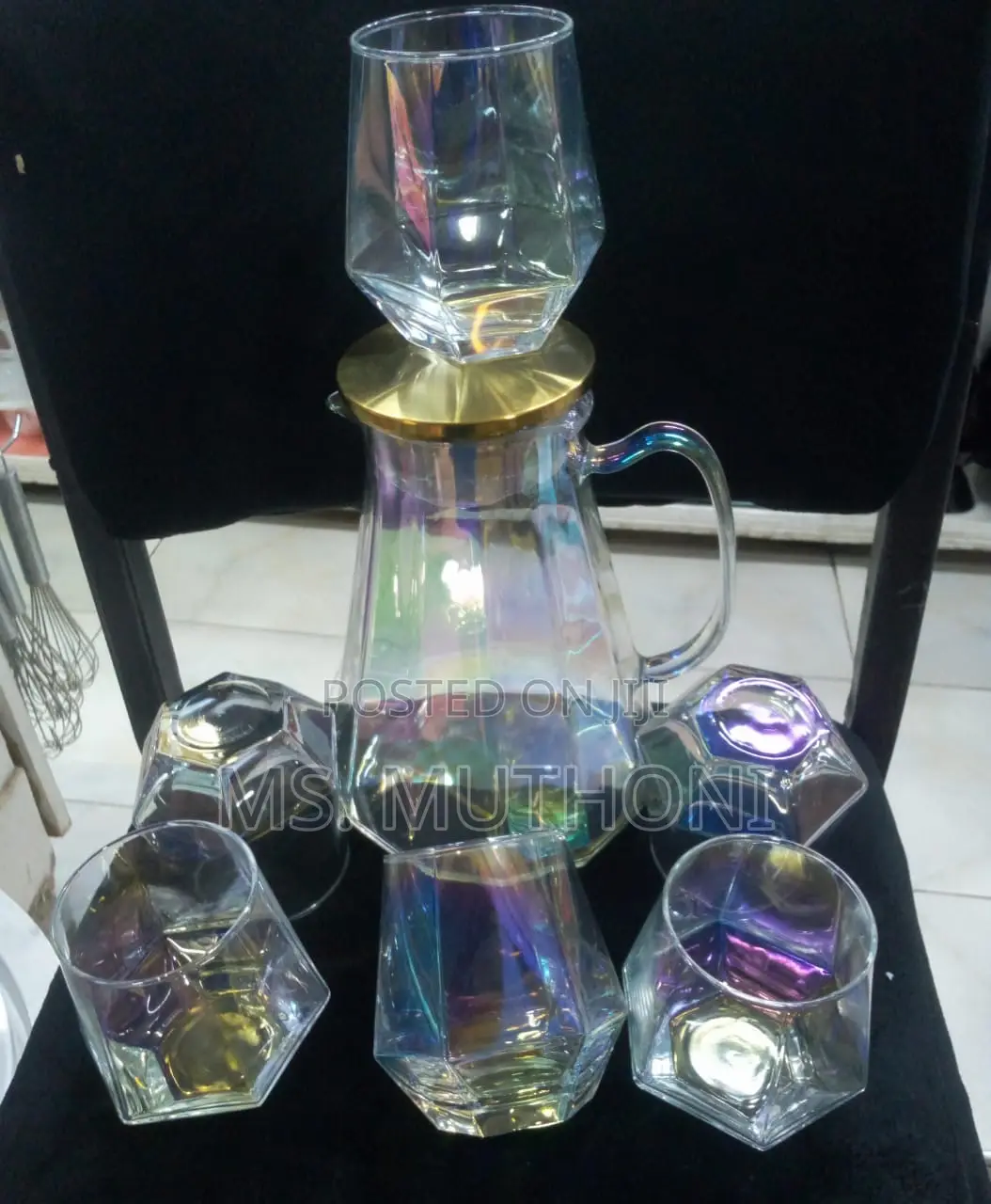 Elegant Seven Pieces Water Set