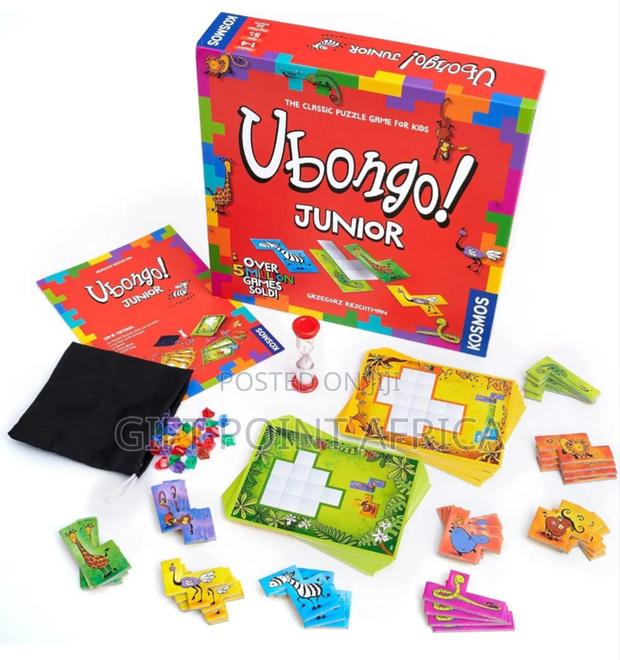 Ubongo Junior Board Game for Kids - main view