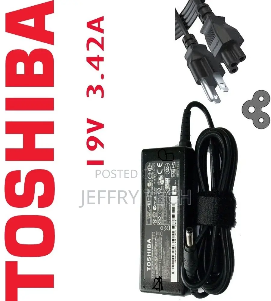 Toshiba Satellite L300 L305 L305D L350 L455 Charger Adapter