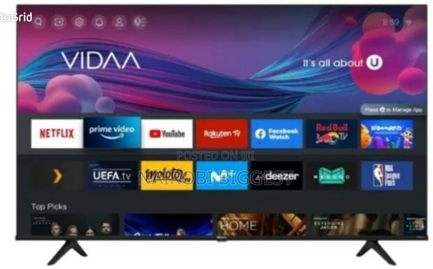 Vision 55" Frameless Smart Vidaa Television - thumbnail 2
