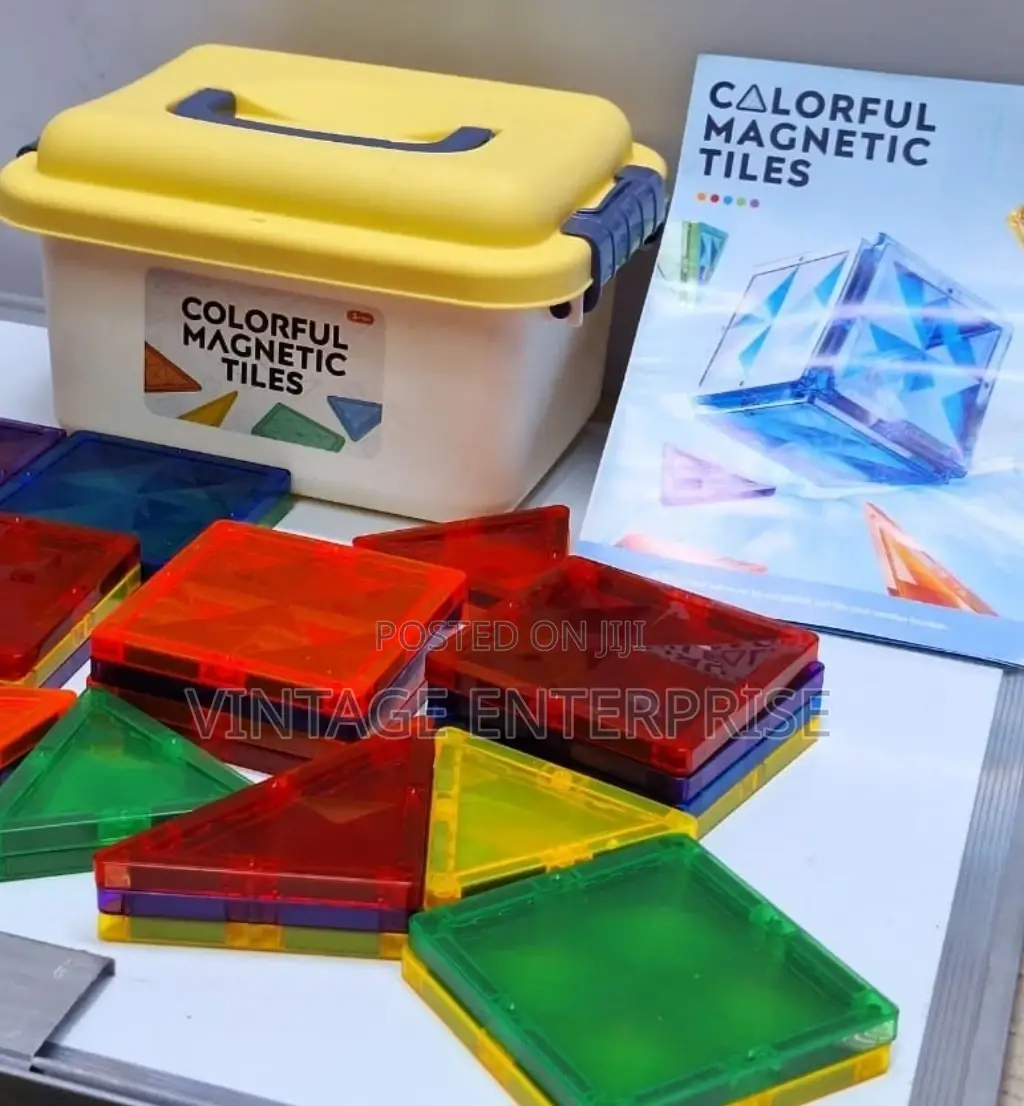 Magnetic Blocks,Kids Magnetic Tiles .