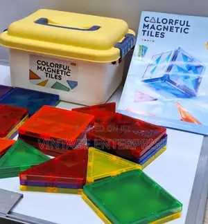 Magnetic Blocks,Kids Magnetic Tiles .