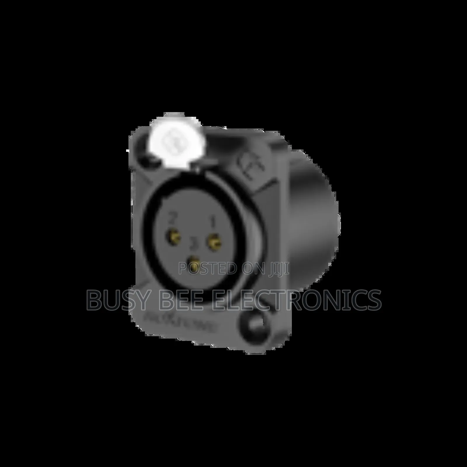 3 Pole XLR Female Socket Roxtone RX3FD-BG