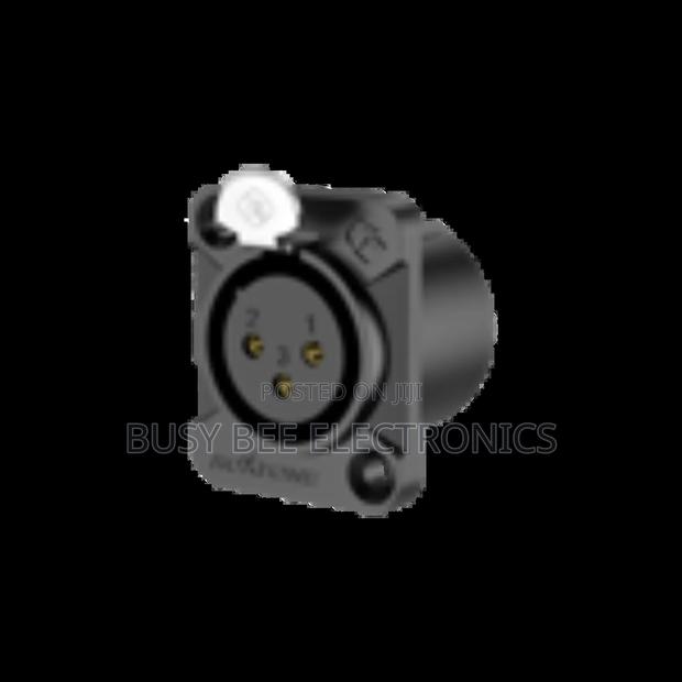 3 Pole XLR Female Socket Roxtone RX3FD-BG - thumbnail 3