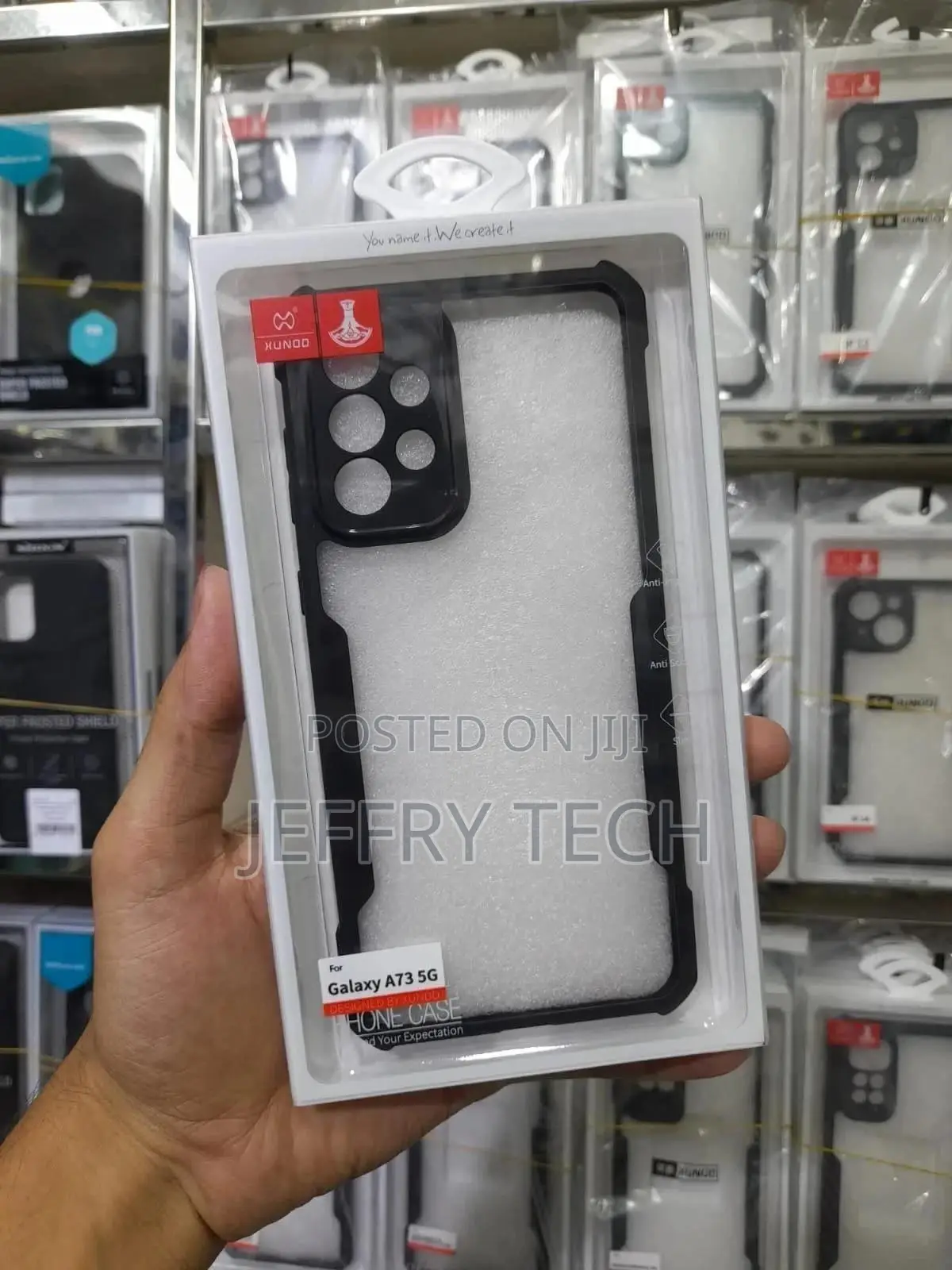 Samsung Galaxy A73 5G , Xundd [Drop Tested] Transparent Back