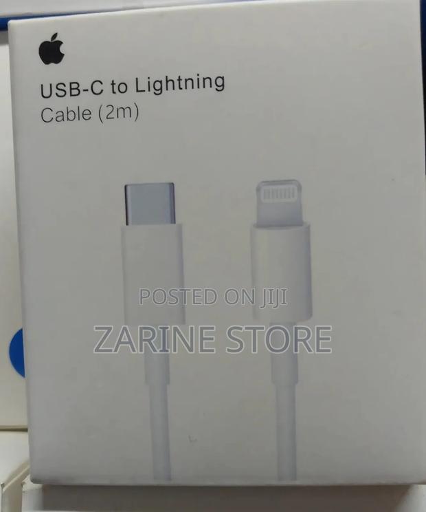 Usb C to Lightning Cable 2 Metres Long - thumbnail 3