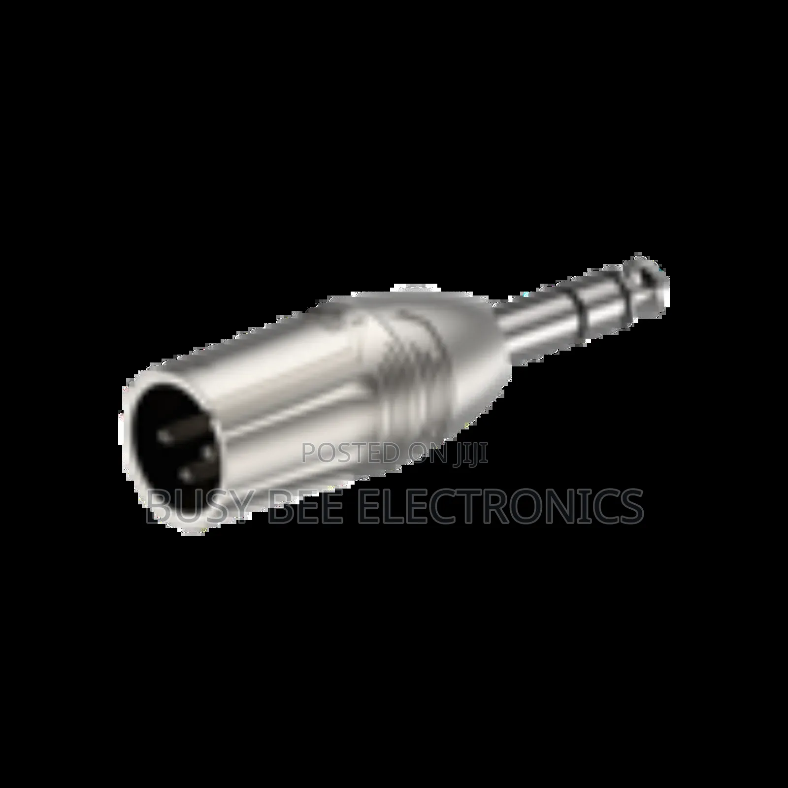 6.3mm Mono Plug<=>3P XLR Male Adapter Roxtone RA2XMJM