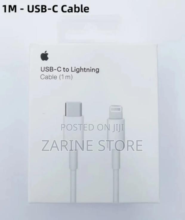 Fast Charging USB C to Lightning Cable 1metre - main view