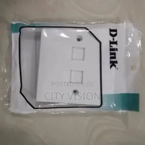 NFP-0WHI21 Dual Faceplate Withshutter ID Plate - White